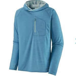 Patagonia Mens Sunshade Technical Hoodie UPF Protection Long Sleeve Size Large